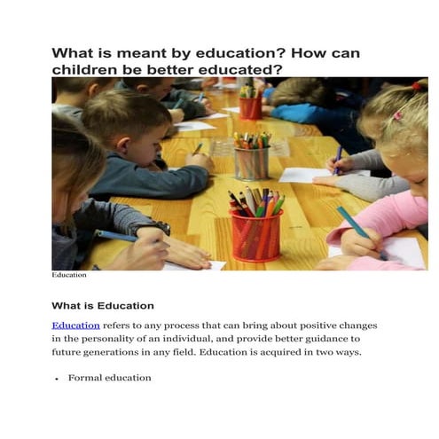 What is meant by education.docx