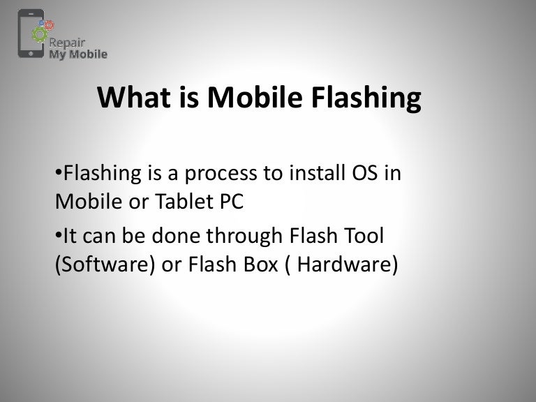What is Mobile Flashing