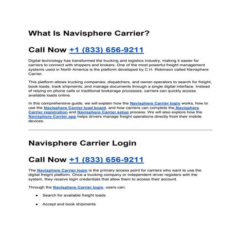 Carrier Relationships 101 | PPTX