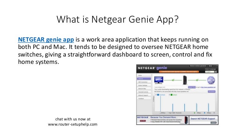 Netgear genie app download for mac