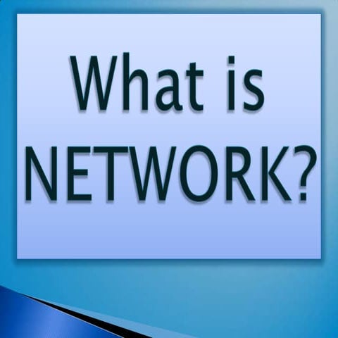 What is network