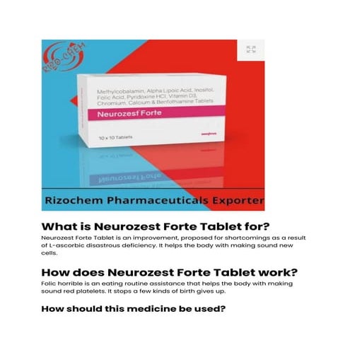 Neurozest Forte Tablet