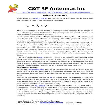 What is new 5G? | PDF