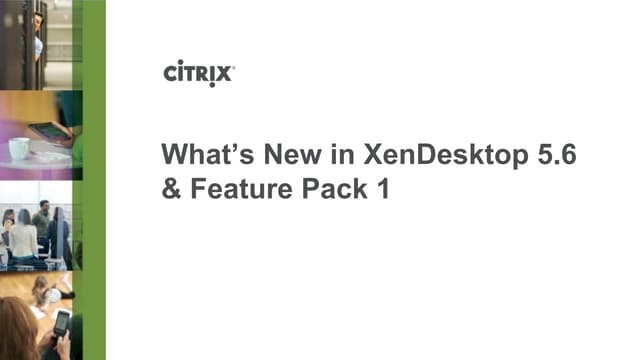 What is new in xd 5.6 and fp1 061212
