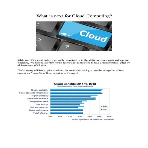 What is next for cloud computing?