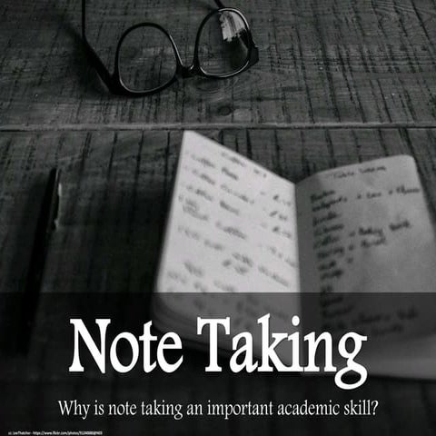 Note Taking Fundamentals