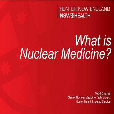 What is Nuclear Medicine and PET?
