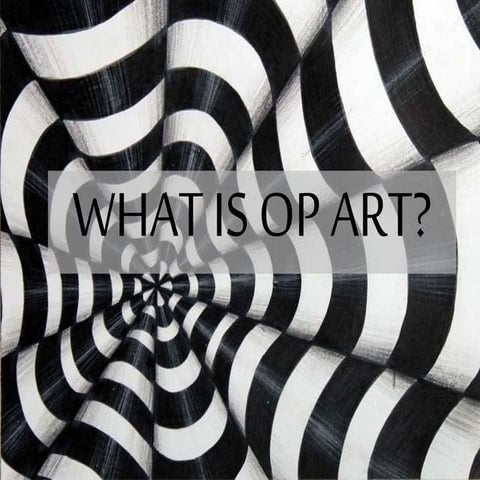 What is Op Art?