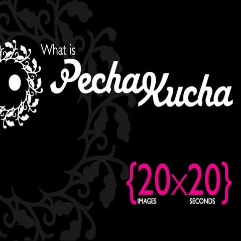 What is a PechaKucha Presentation? - #pechakucha #tips #howto