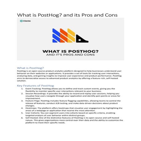 What is PostHog.pdf
