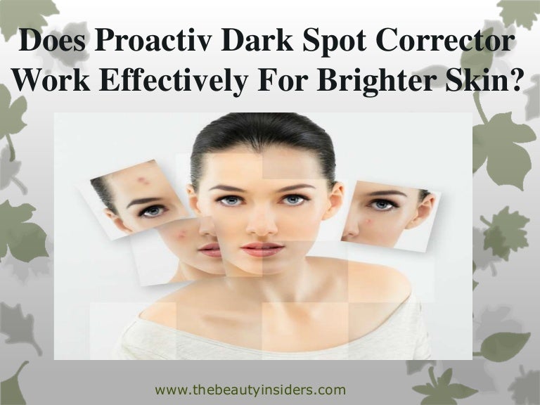 proactiv dark spot corrector