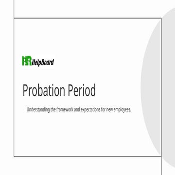 what is probation period , Probation and Confirmation Policy