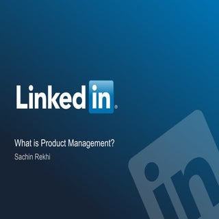 What is Product Management?