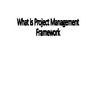 What is Project Management Framework.pdf