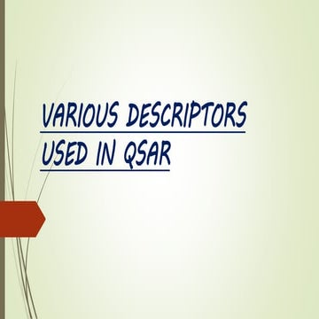 What is qsar