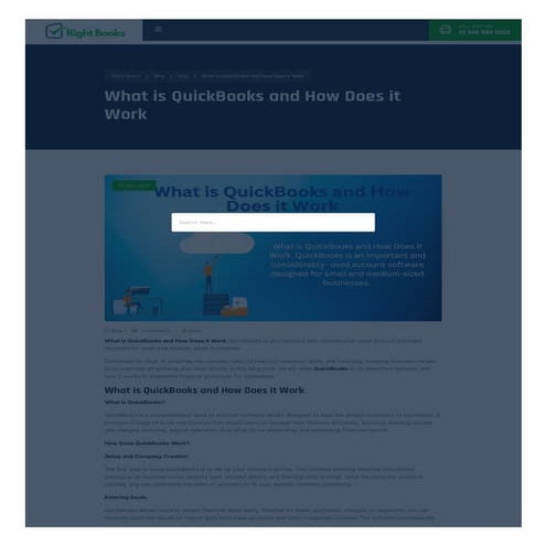 Quickbook Complete notes | DOC