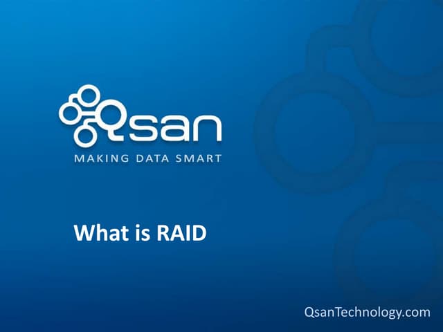 What is RAID (redundant array of in...