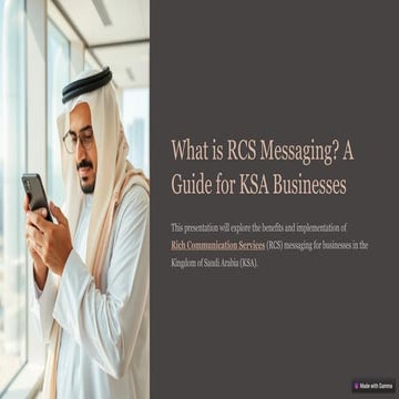 What is RCS Messaging? A Guide for KSA Businesses