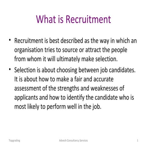 What is recruitment_198
