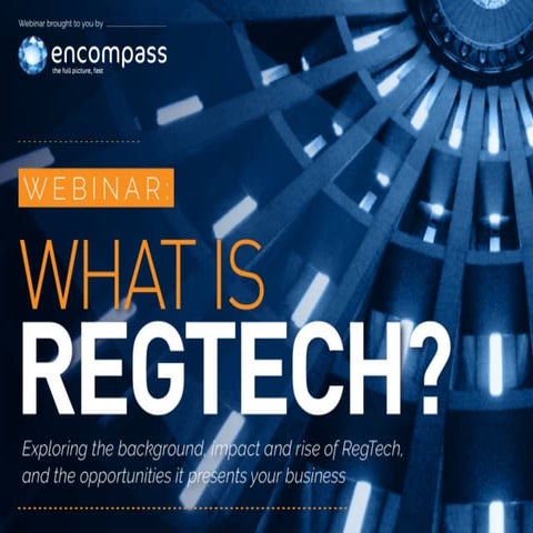 What is RegTech?