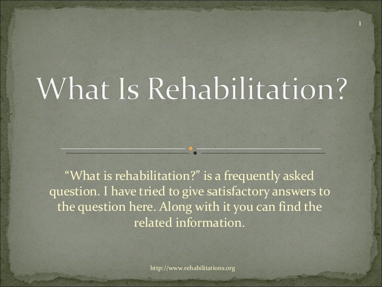 What Is Medical Term Rehabilitation at Sandra Kelly blog