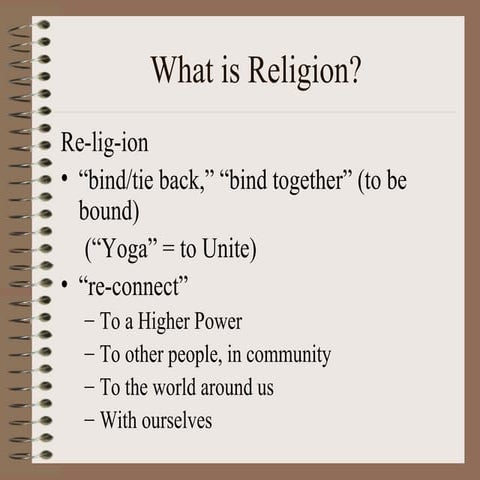 What is religion