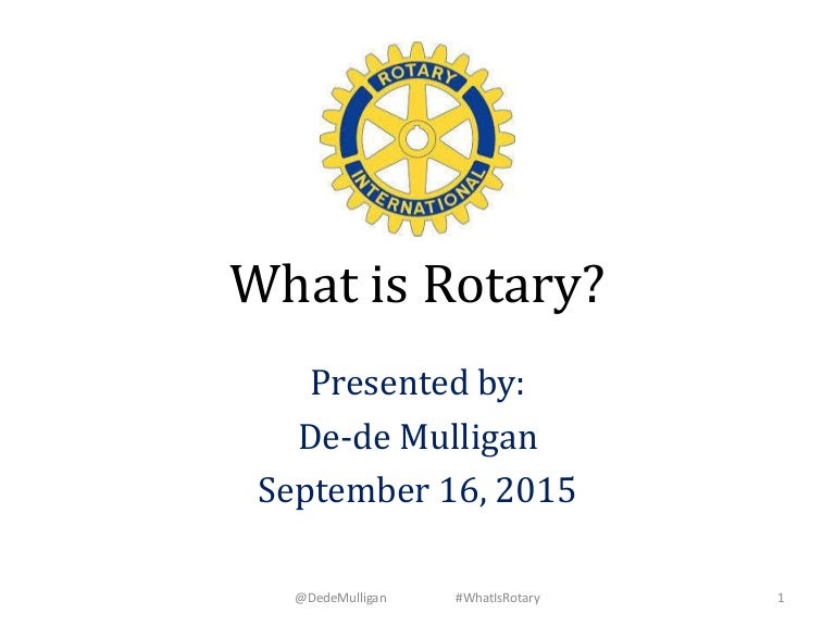 What is Rotary?