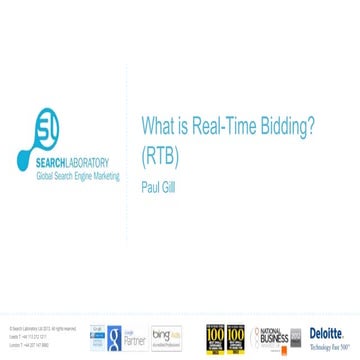 What is Real-Time Bidding (RTB)?