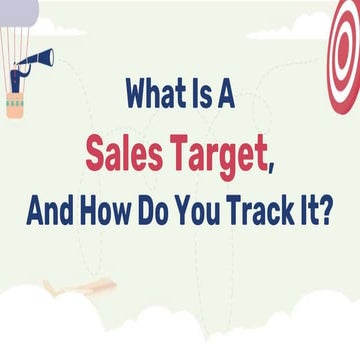 What is A Sales Target And How Do You Track It?