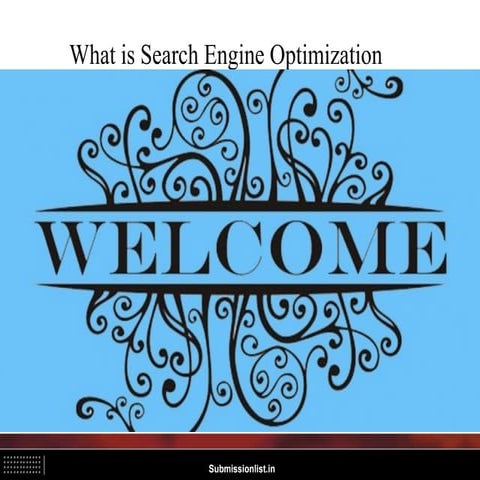 What is search engine optimization