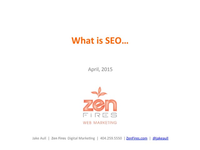 What Is SEO?