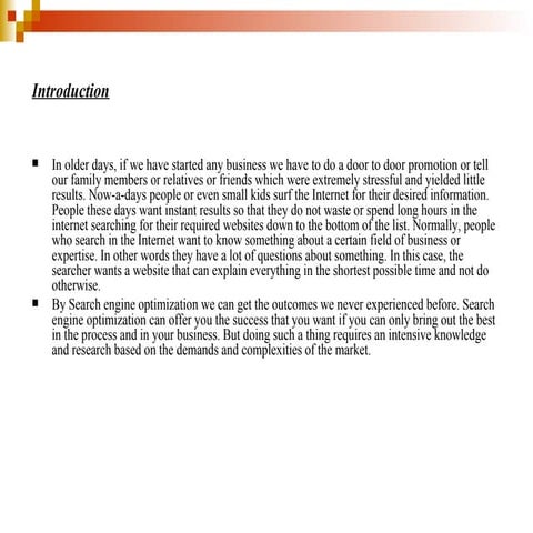 What is seo & its importance