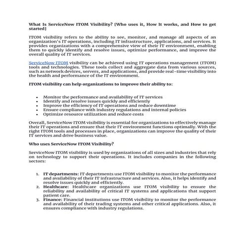 What Is ServiceNow ITOM Visibility.pdf