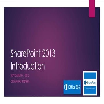 What is SharePoint?