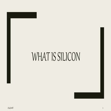 What is silicon chips