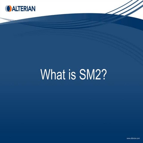 What is sm2? | PDF