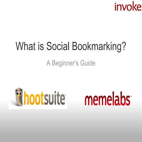 What Is Social Bookmarking?
