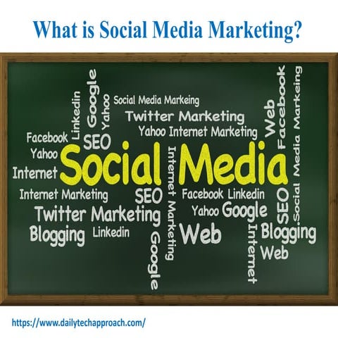 What is social media marketing