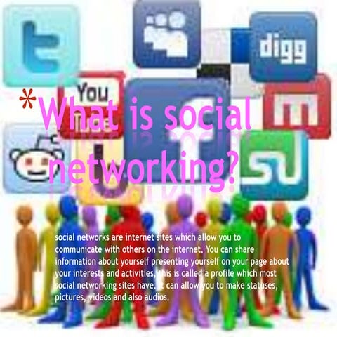 What is social networking