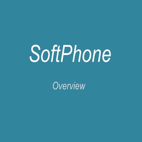 What is softphone?