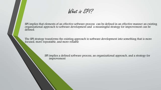 software process improvement