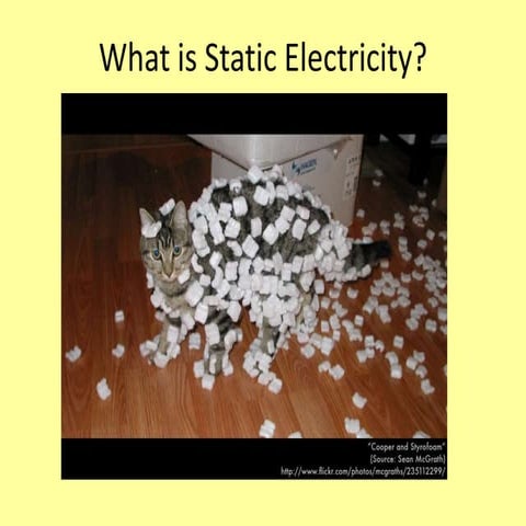 What is static electricity