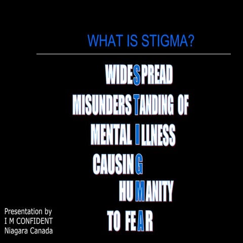 What Is Stigma
