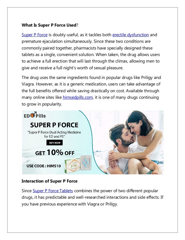 Buy Viagra Super P Force