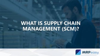 What is supply chain management (scm)