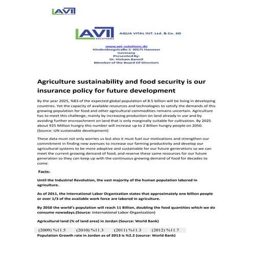 What is sustainable agriculture