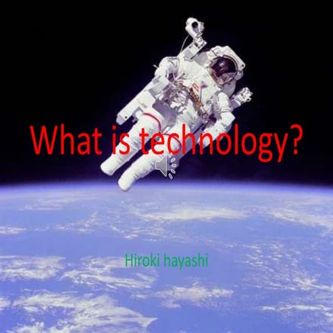 What is technology