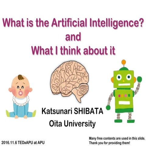 What is the AI? and What I think about it.