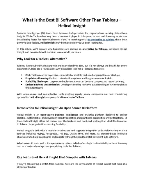 What Is the Best BI Software Other Than Tableau.docx