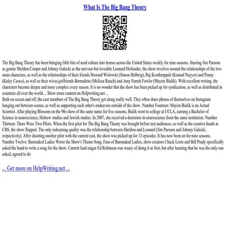 what-is-the-big-bang-theory-ppt